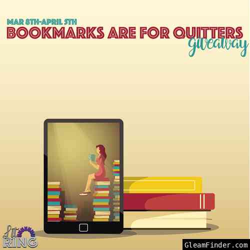 BOOKMARKS ARE FOR QUITTERS [4 WEEK SERIES PROMO]
