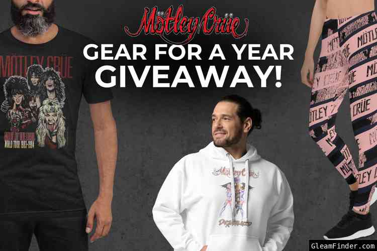 Motley Crue Gear For A Year Giveaway 2