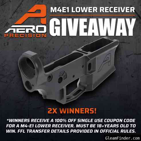 AT3 Tactical: Aero Precision M4-E1 Lower Receiver Giveaway