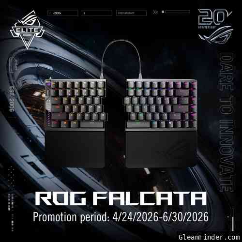 ROG 20th Anniversary - ROG Falcata Gleam Giveaway