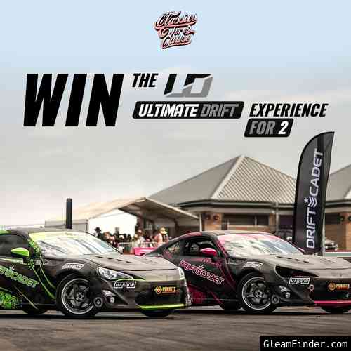 Win the Ultimate Drift Experience for 2 - Including Flights + Accommodation!