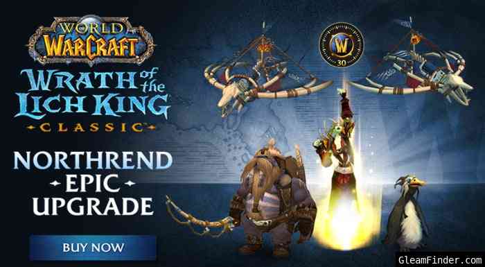 Win a Northrend Epic Upgrade for WoW Classic: Wrath of the Lich King