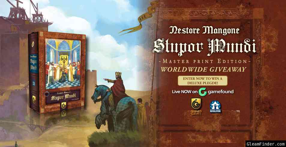 Stupor Mundi | Official Giveaway