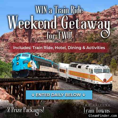 Train Ride Weekend Getaway Giveaway