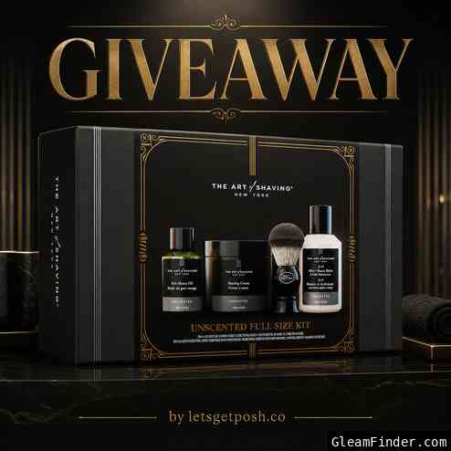 🪒 The Art of Shaving Father's Day Giveaway 🖤✨