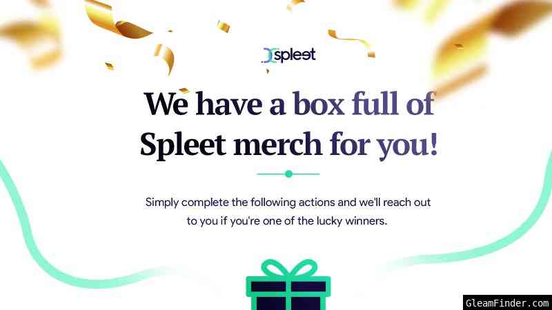 Win Free Spleet Merch! 🏡🎁