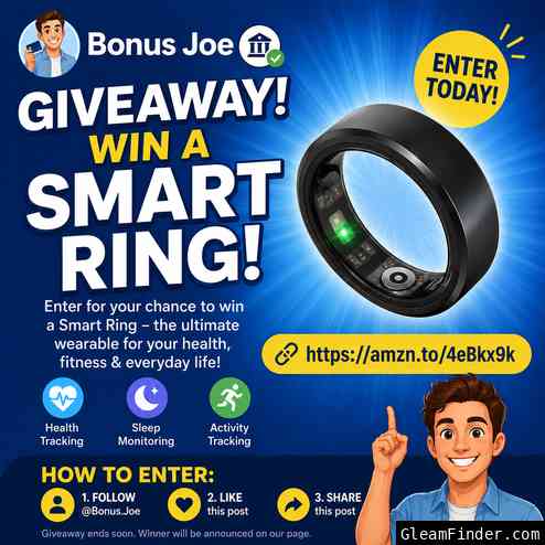Bonus Joe Smart Ring Giveaway