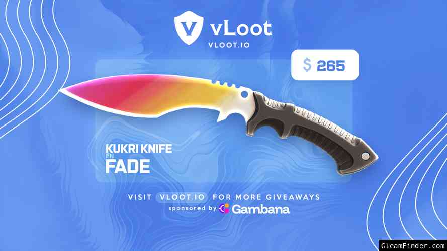 Kukri Knife Fade Giveaway
