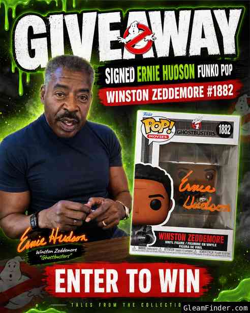 Ernie Hudson Signed Funko Pop! Figure [Autograph Giveaway]