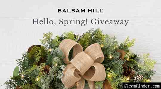 Hello, Spring! Giveaway