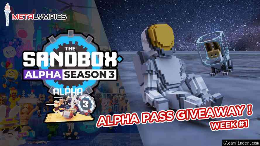 The Sandbox X Metalympics Season 3 Alpha Pass Give Away