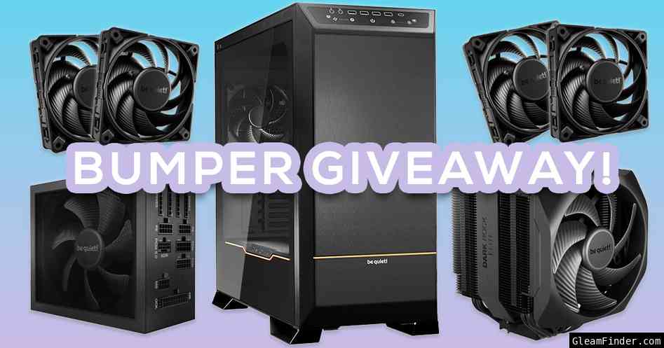 Win the ultimate be quiet! PC upgrade bundle