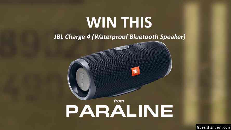 JBL Charge 4 Giveaway from PARALINE