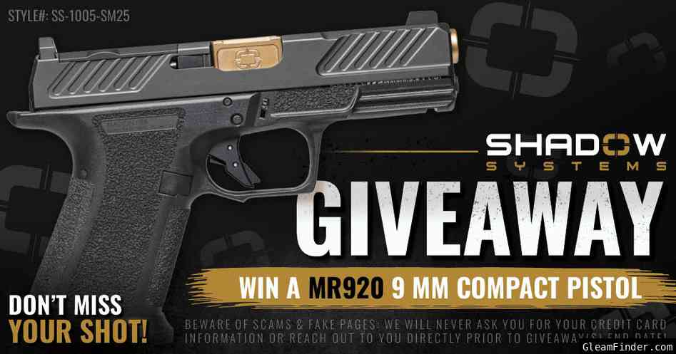 Shadow Systems MR920 Combat 9mm Pistol
