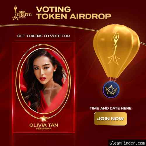 MISS CHARM INDONESIA 2023 - MBC TOKEN AIRDROP FOR VOTING!