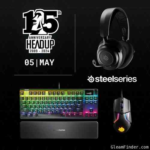 WIN A SET OF STEELSERIES PERIPHERALS AND MORE  | Headup 15th Anniversary Sweepstakes #5