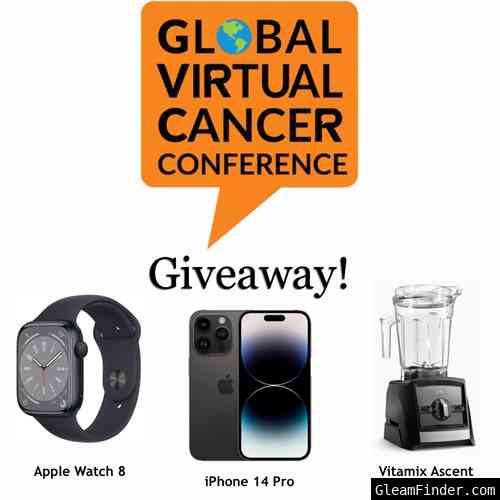 Global Virtual Cancer Conference (GVCC) Giveaway