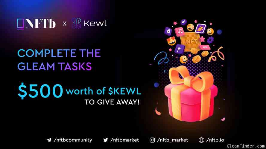 Kewl x NFTb - Token Giveaway Campaign