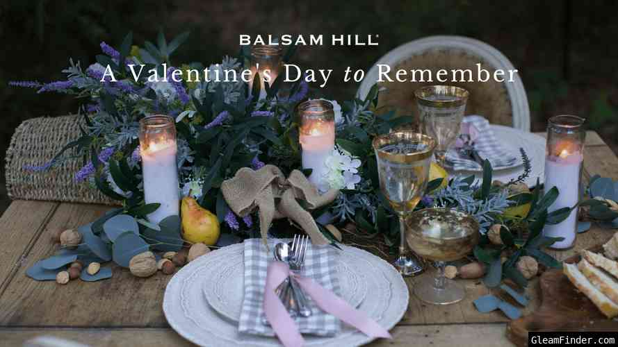 A Valentine's Day to Remember: Win a Set of Balsam Hill Faux Florals and Create Your Perfect Date