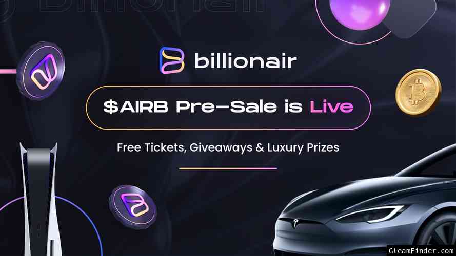 BillionAir's Pre-Sale Giveaway
