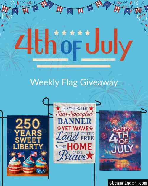 JF 4th of July Flag Weekly Giveaway 062026