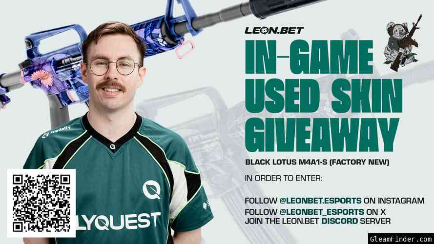 INS In Game Used Skin Giveaway | Leon.Bet x FlyQuest