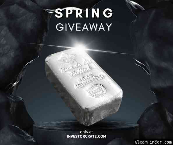10 oz Silver Bar Competition - Investor Crate
