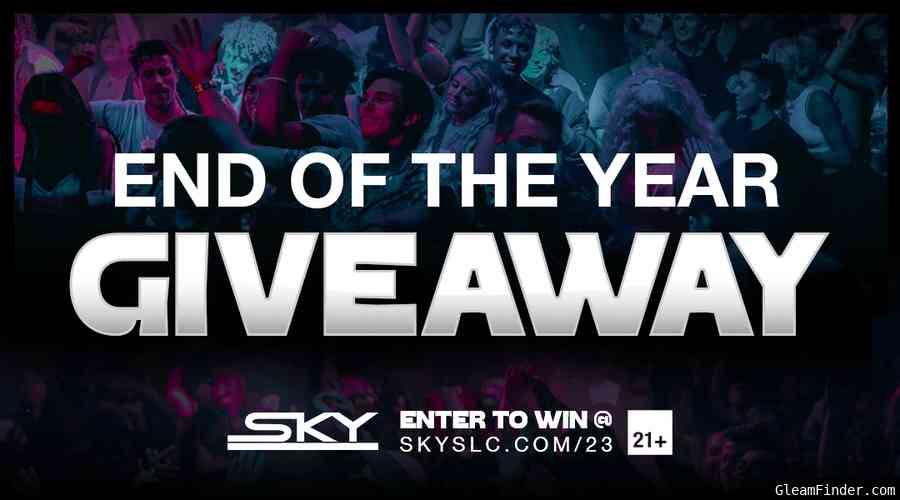 End Of Year Giveaway at SKY!