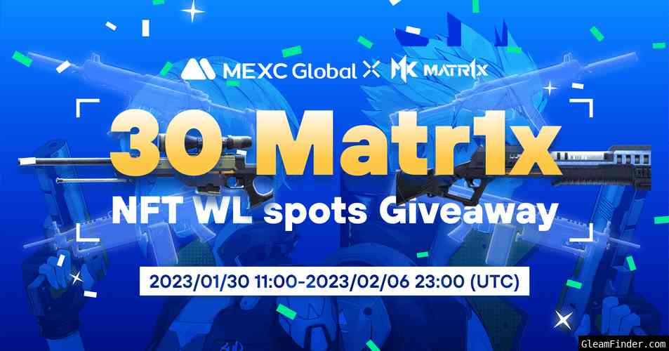 MEXC x Matr1x limited-time airdrop
