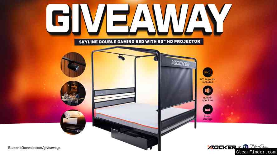 X Rocker Gamer Bed Giveaway