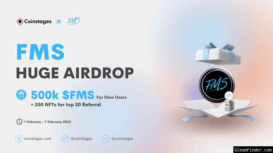 FMS X Coinstages Airdrop