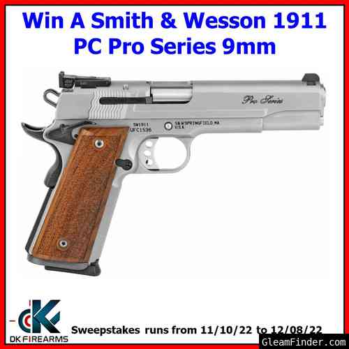 Win A Smith & Wesson 1911 Performance Center Pro Series 9mm