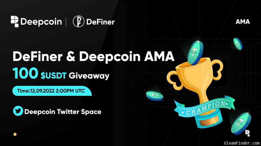Definer & Deepcoin AMA