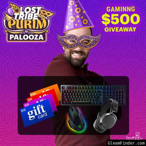 Lost Tribe PURIM Gaming Giveaway!