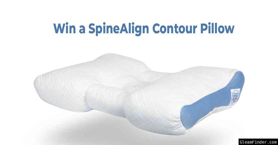 SpineAlign Contour Pillow Giveaway