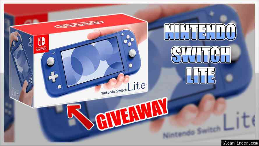 Win a Nintendo Switch Lite Handheld Gaming Console