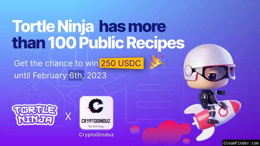 Tortle Ninja 100th Recipe Competition
