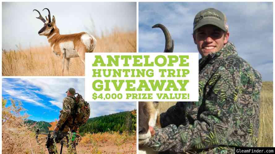 Panther Vision - Pronghorn Hunting Trip Giveaway!