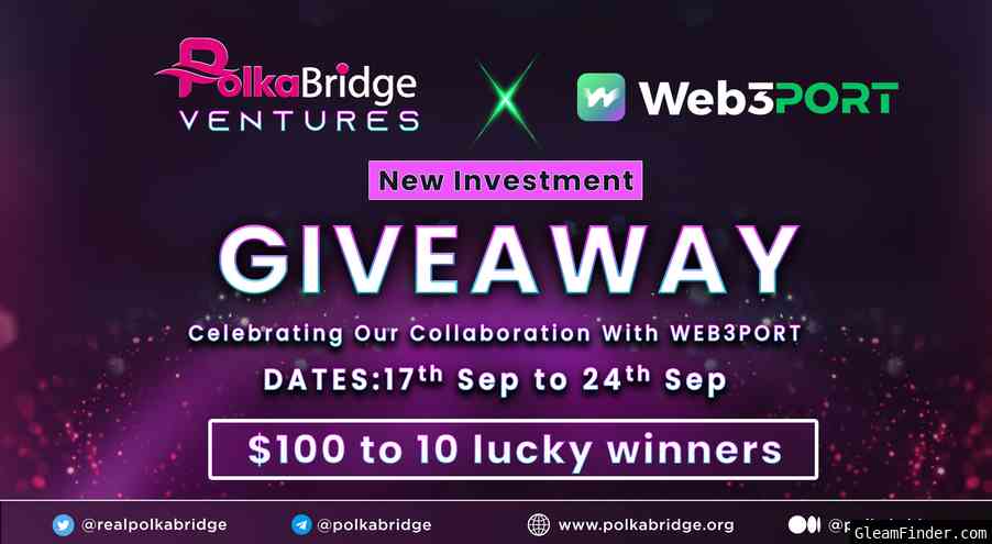 NEW INVESTMENT GIVEAWAY Web3PORT