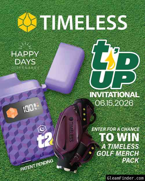 Win A Timeless Golf Merch Pack
