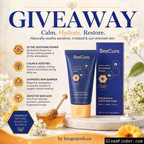 🌿🍯 BeeCure Buckwheat Honey Skin Rescue Giveaway 🍯🌿