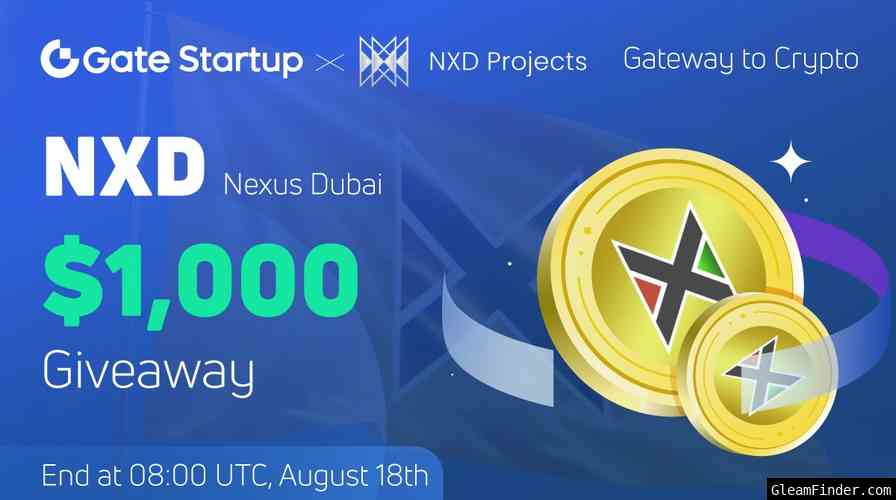 Startup x Nexus Dubai (NXD) $1,000 Giveaway