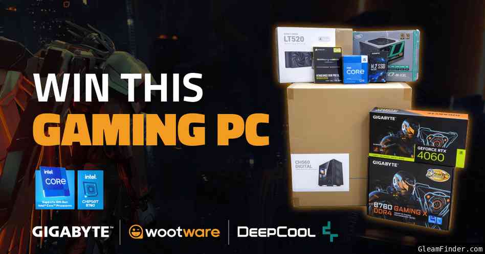 GIGABYTE & DeepCool Gaming PC Giveaway with Wootware