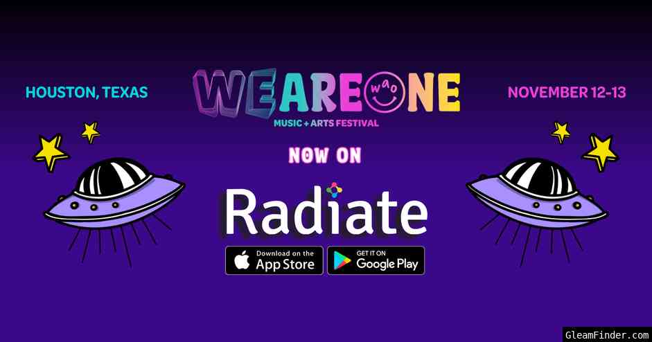 Radiate x We Are One
