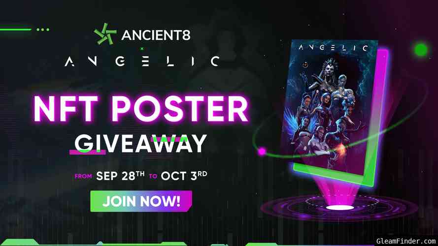 Ancient8 x Angelic NFT Poster Giveaway