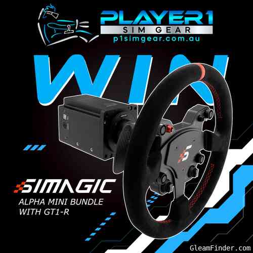Player1 Sim Gear Simagic Alpha Mini+GT1-R Giveaway