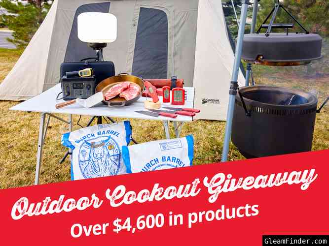 Outdoor Cookout Giveaway 2024