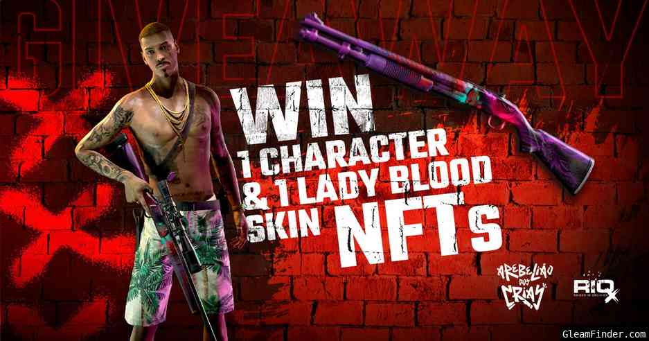 RIO-X Giveaway: Character + Weapon skin NFTs