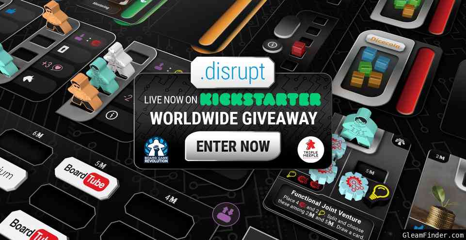 .disrupt | Official Giveaway
