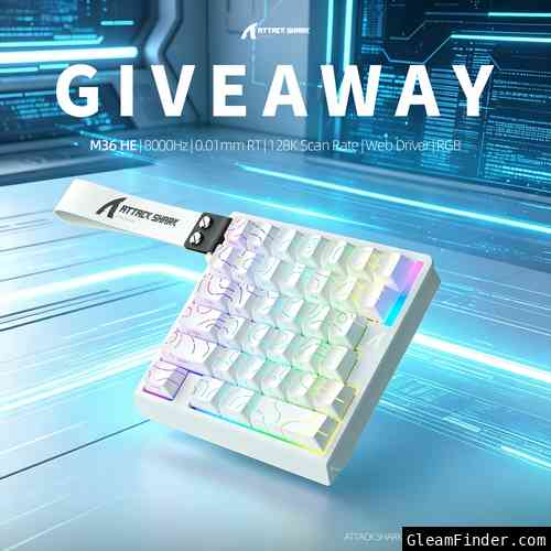 ATTACK SHARK Weekly Giveaway - Week 29 of 2026